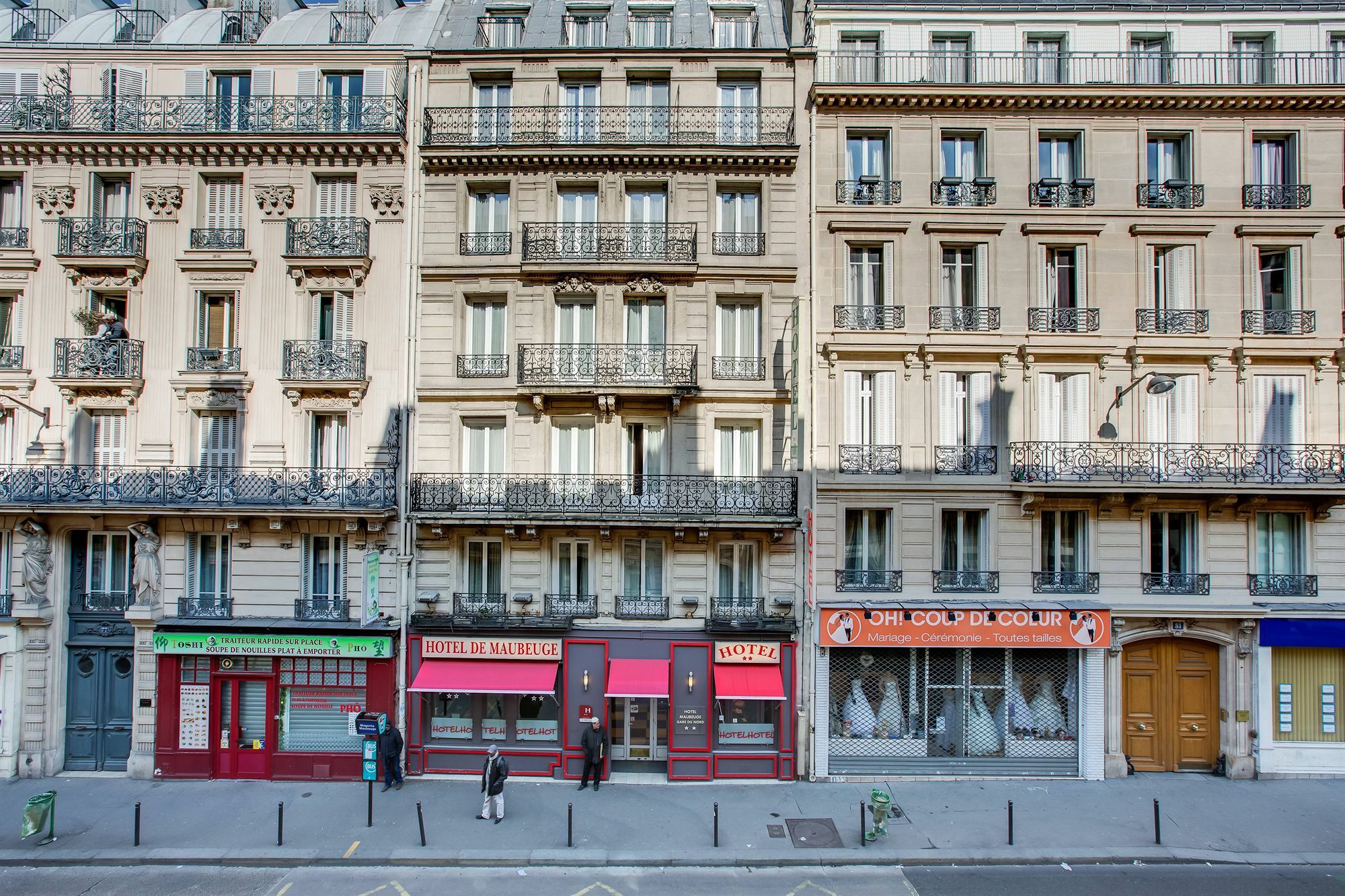 Hotel Maubeuge Gare Du Nord Paříž Exteriér fotografie